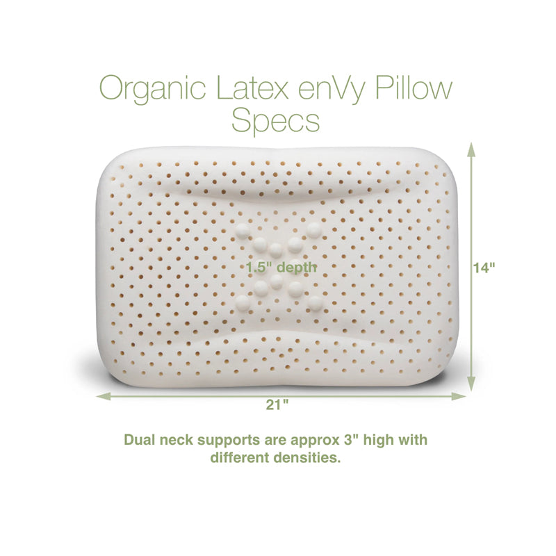 enVy Organic Latex Pillow with Copper Groupe Dermapure Inc